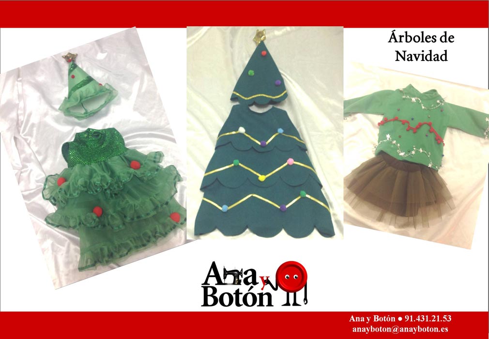 Ana y Botón: Árboles de Navidad 