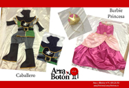 Ana y Botón: Caballero - Barbie Princesa 