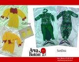 Ana y Botón: Gallina - Sardina 