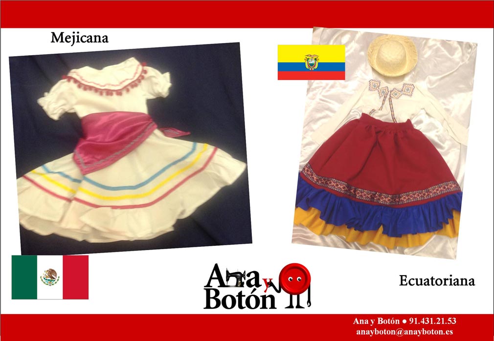 Ana y Botón: Mejicana - Ecuatoriana 