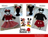 Ana y Botón: Minnie - Mickey 