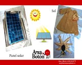 Ana y Botón: Sol - Panel Solar 