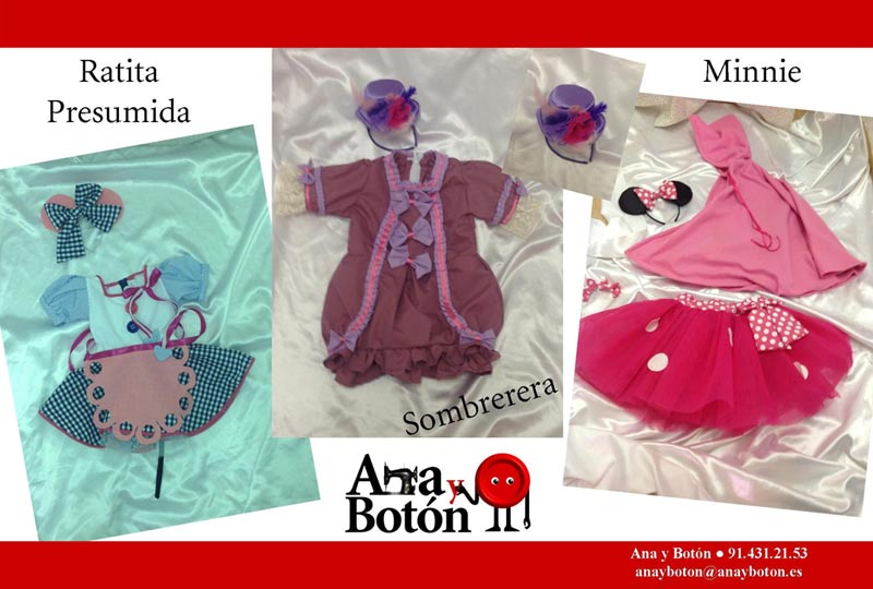 Ana y Botón: Ratita Presumida - Sombrerera - Minnie 